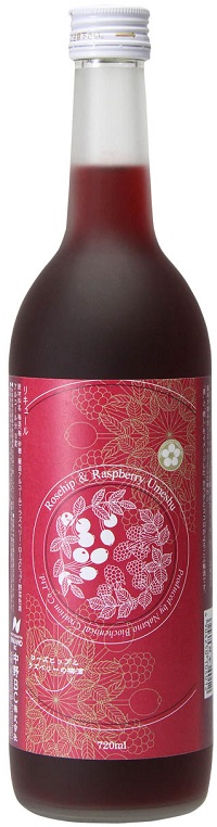 ローズヒップとラズベリーの梅酒720_01