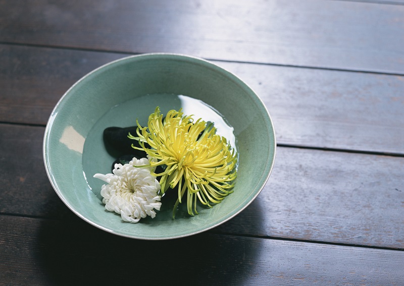 重陽の節句は菊酒でしっぽり