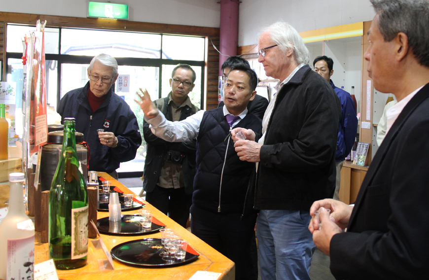 全米日本酒歓評会の皆様にご来社頂きました！