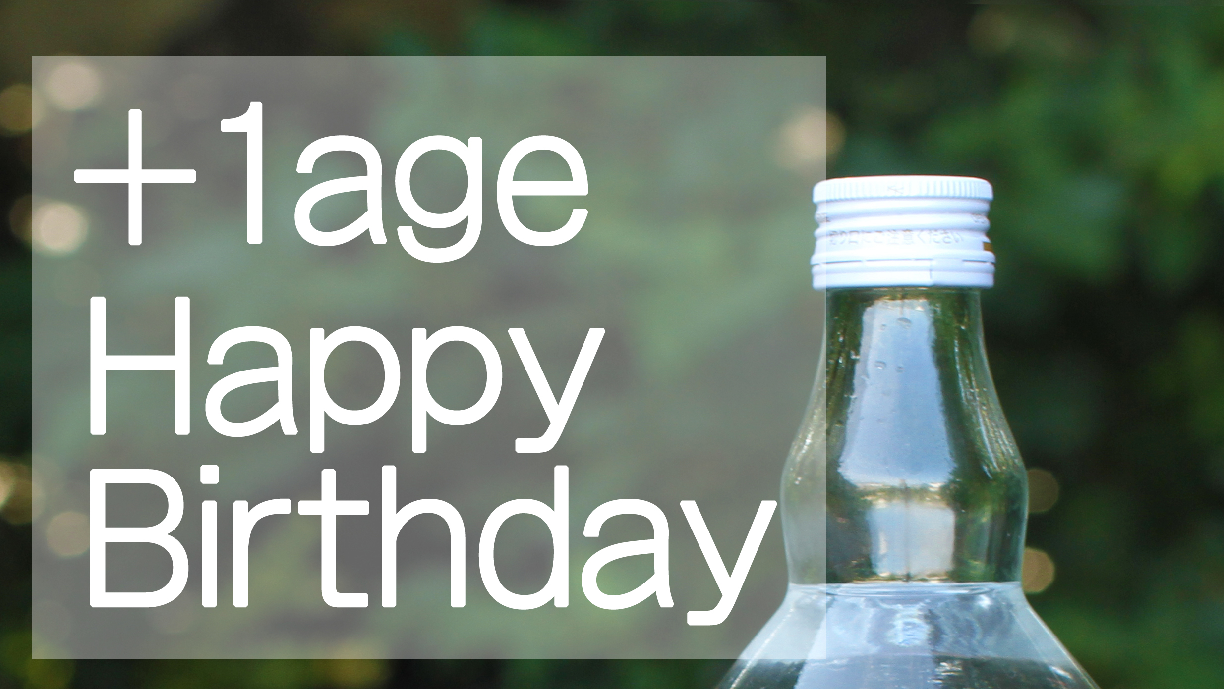 Happy Birthday！