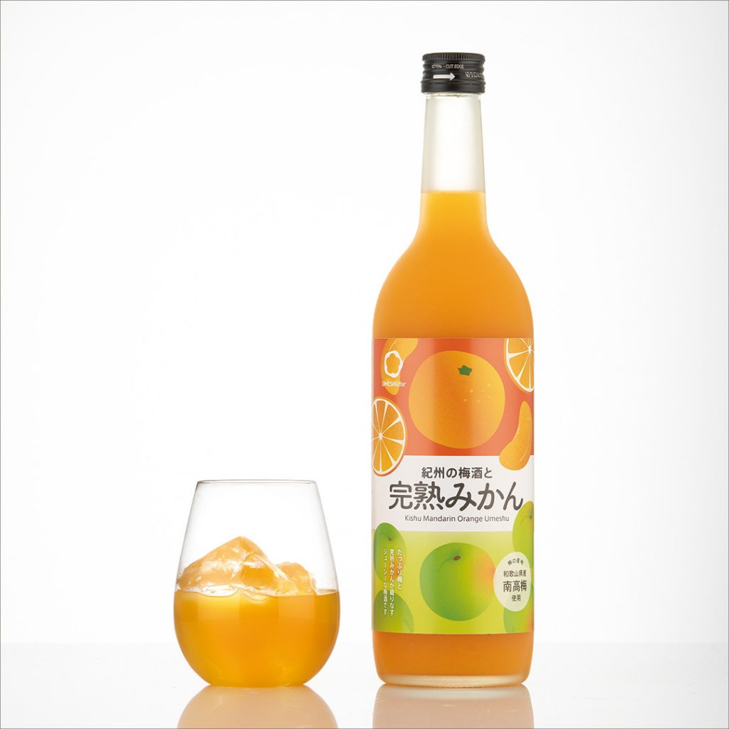 UMESHUforで人気の紀州の梅酒と完熟みかん