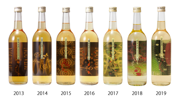 中野梅酒nouveau,梅酒ヌーボー,歴代