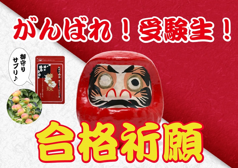 受験生の御守りに！～梅真珠～